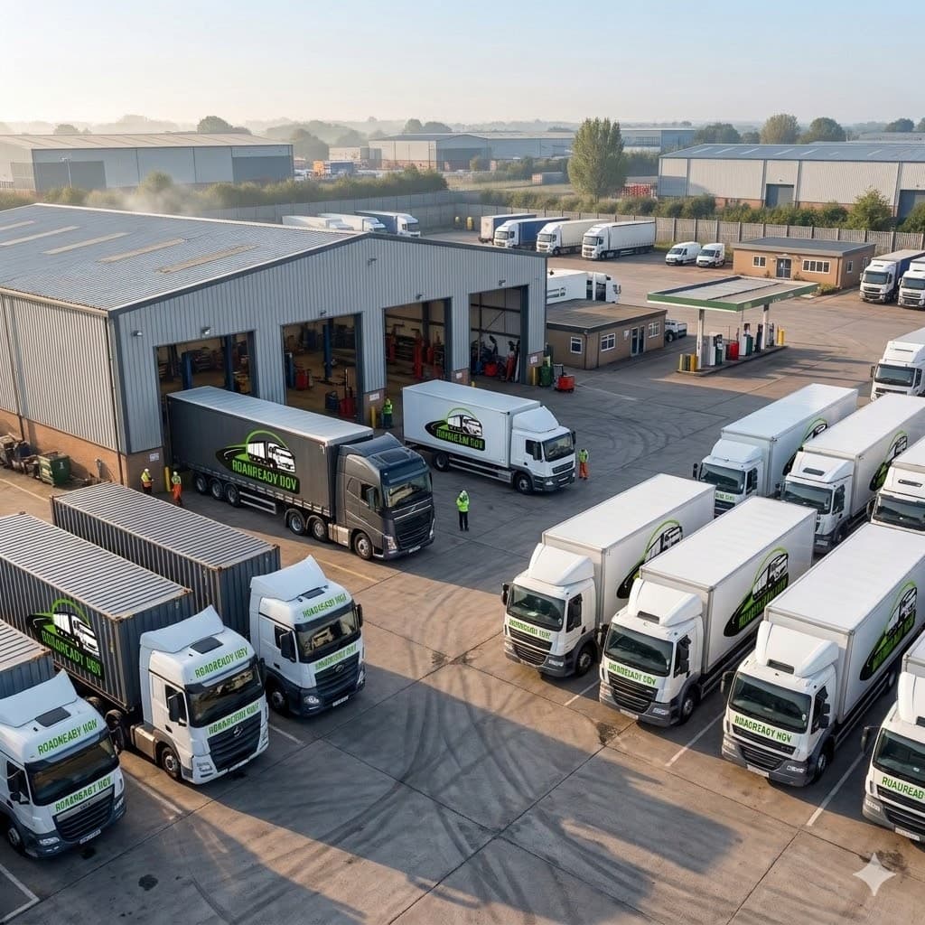 RoadReady HGV depot and logistics yard